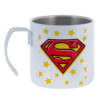 Superman Blue, Mug Stainless steel double wall 400ml