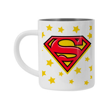 Superman Blue, Mug Stainless steel double wall 450ml