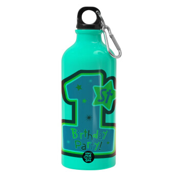 Happy 1st Birthday, Water bottle 600ml