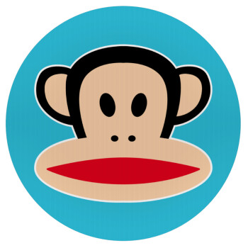 Monkey, Mousepad Round 20cm