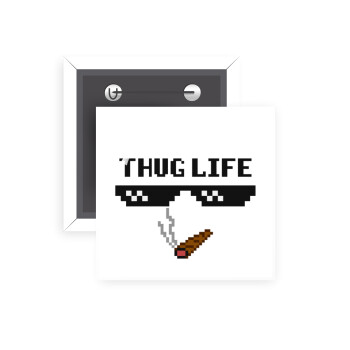 thug life, Κονκάρδα παραμάνα τετράγωνη 5x5cm
