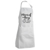 Adult Chef Apron (with sliders and 2 pockets)