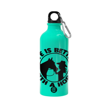 Life is Better with a Horse, Water bottle 600ml