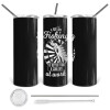 360 Eco friendly stainless steel tumbler 600ml, with metal straw & cleaning brush