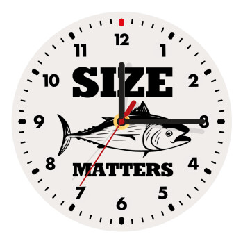 Size matters, Ρολόι τοίχου ξύλινο (20cm)