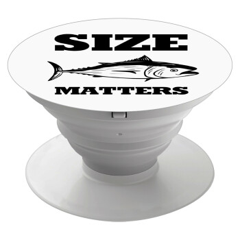 Size matters, Phone Holders Stand  White Hand-held Mobile Phone Holder