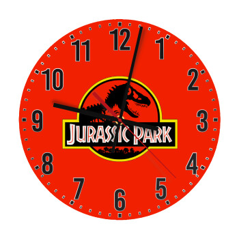 Jurassic park, Ρολόι τοίχου ξύλινο (30cm)