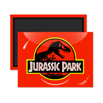 Jurassic park, Ορθογώνιο μαγνητάκι ψυγείου διάστασης 9x6cm
