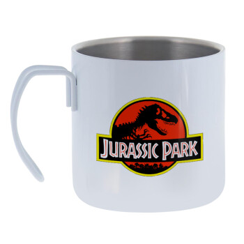 Jurassic park, Mug Stainless steel double wall 400ml
