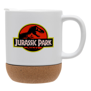 Jurassic park, Ceramic coffee mug Cork (MAT), 330ml (1pcs)