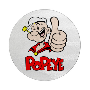 Popeye the sailor man, Επιφάνεια κοπής γυάλινη στρογγυλή (30cm)