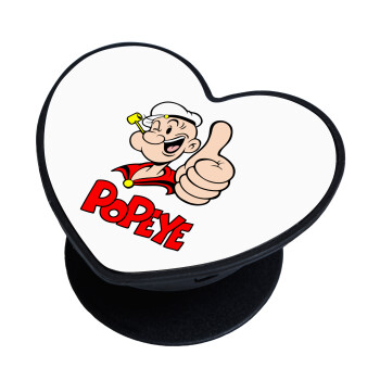 Popeye the sailor man, Phone Holders Stand  καρδιά Μαύρο Βάση Στήριξης Κινητού στο Χέρι