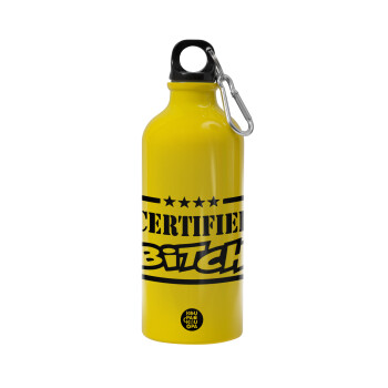 Certified Bitch, Water bottle 600ml