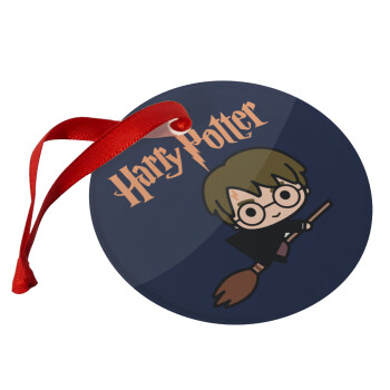 Harry potter kid, Christmas ornament glass 9cm