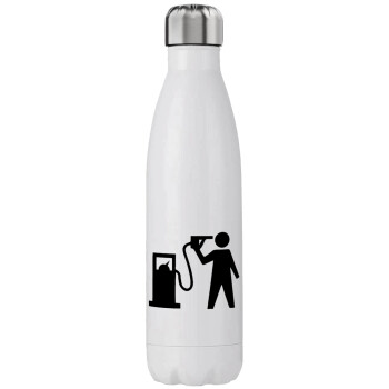 Fuel crisis, Stainless steel, double-walled, 750ml