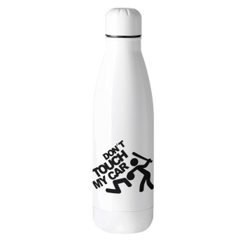 Don't touch my car, Metal mug thermos (Stainless steel), 500ml