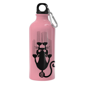 Cat scratching, Water bottle 600ml