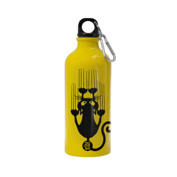 Cat scratching, Water bottle 600ml