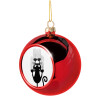 Christmas tree ball Red 8cm