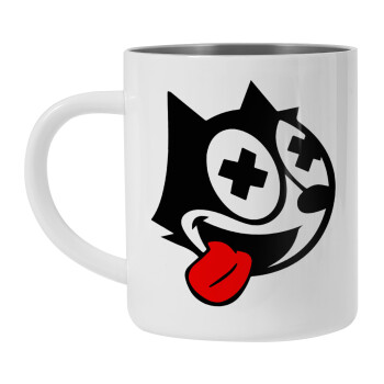 helix the cat, Mug Stainless steel double wall 450ml