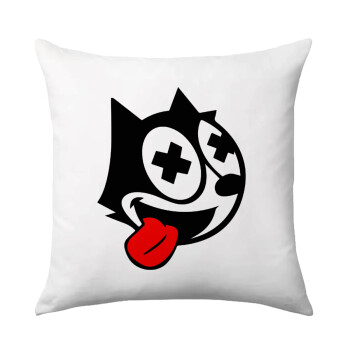 helix the cat, Sofa cushion 40x40cm includes filling