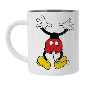 Mickey hide..., Mug Stainless steel double wall 450ml