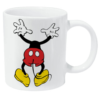 Mickey hide..., Κούπα Giga, κεραμική, 590ml