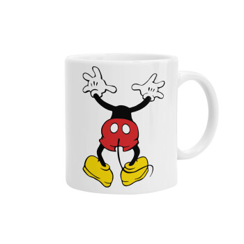 Mickey hide..., Ceramic coffee mug, 330ml (1pcs)
