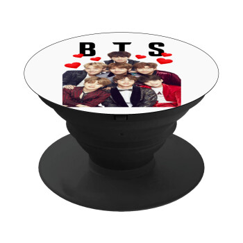 BTS hearts, Phone Holders Stand  Black Hand-held Mobile Phone Holder