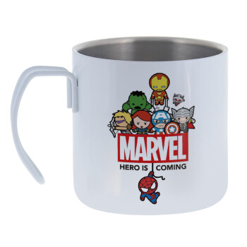 MARVEL, Mug Stainless steel double wall 400ml