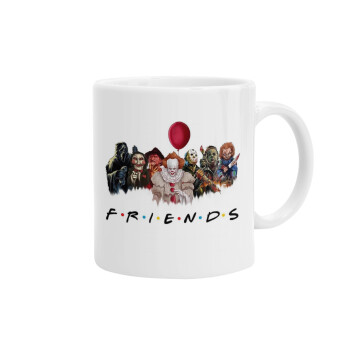 Halloween Friends, Ceramic coffee mug, 330ml (1pcs)