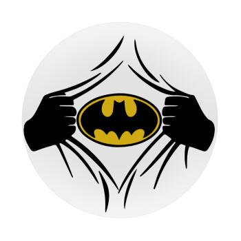 Hero batman, Mousepad Στρογγυλό 20cm