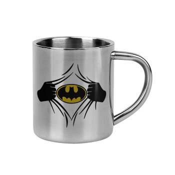 Hero batman, Mug Stainless steel double wall 300ml