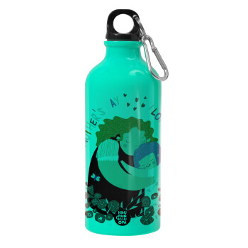 Cute mother, Happy mothers day, Water bottle 600ml