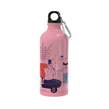 Mothers Day, Flat, Water bottle 600ml