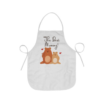 Mothers Day, bears, Chef Apron Short Full Length Adult (63x75cm)