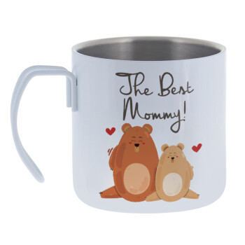 Mothers Day, bears, Mug Stainless steel double wall 400ml