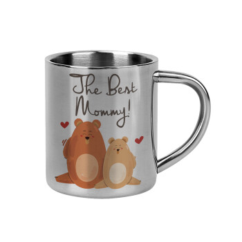 Mothers Day, bears, Mug Stainless steel double wall 300ml