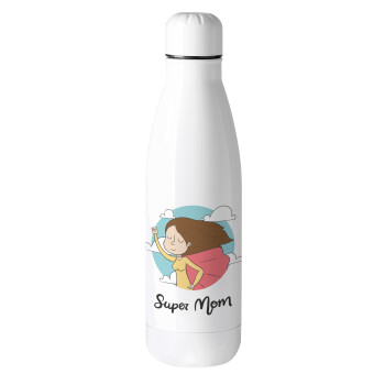 Super mom, Μεταλλικό παγούρι θερμός (Stainless steel), 500ml