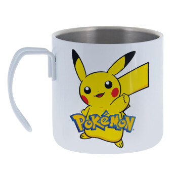 Pokemon pikachu, Mug Stainless steel double wall 400ml