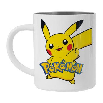 Pokemon pikachu, Mug Stainless steel double wall 300ml