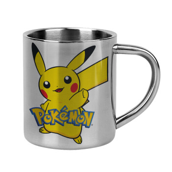 Pokemon pikachu, Mug Stainless steel double wall 300ml