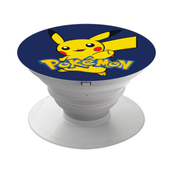 Pokemon pikachu, Phone Holders Stand  Λευκό Βάση Στήριξης Κινητού στο Χέρι