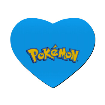 Pokemon, Mousepad heart 23x20cm