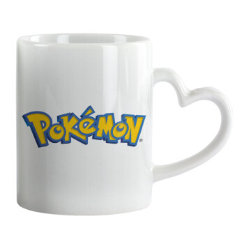 Pokemon, Mug heart handle, ceramic, 330ml