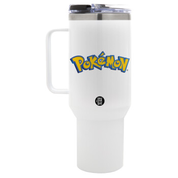 Pokemon, Mega Tumbler με καπάκι, διπλού τοιχώματος (θερμό) 1,2L