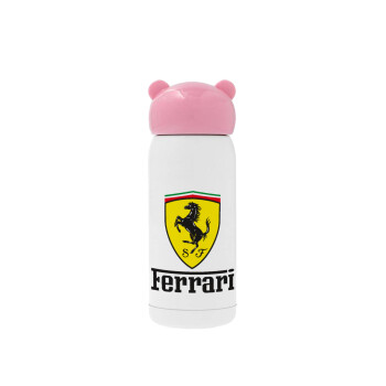 Ferrari S.p.A., Ροζ ανοξείδωτο παγούρι θερμό (Stainless steel), 320ml