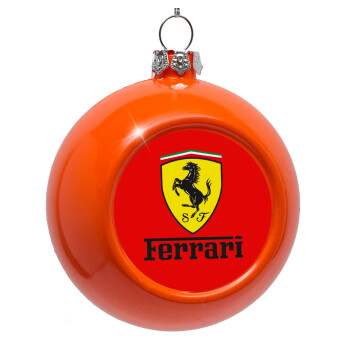 Ferrari S.p.A., Στολίδι Χριστουγεννιάτικη μπάλα δένδρου Πορτοκαλί 8cm