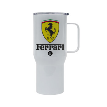 Ferrari S.p.A., Mega Stainless steel Tumbler with lid, double wall 750L