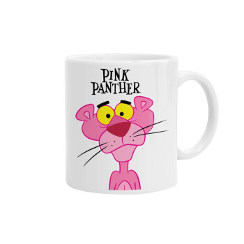 Pink Panther cartoon, Ceramic coffee mug, 330ml (1pcs)
